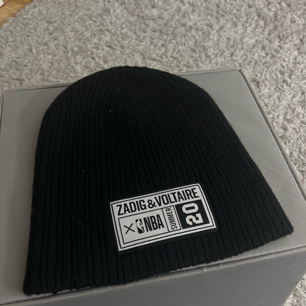 Zadig & Voltaire Black Beanie